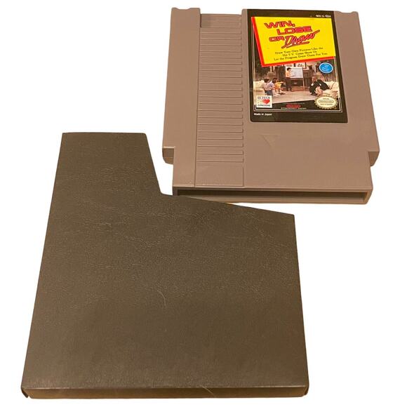 Win, Lose or Draw Nintendo NES Original Authentic Retro Classic Game - Picture 4 of 5